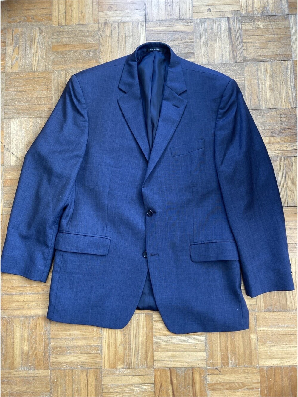 Michael Kors Suit Jacket Macy’s 44 R Navy Blue 44R Excellent Condition Men’s